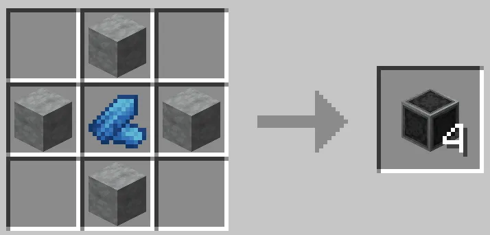 Crafting recipe for Cyberite Energon Lamp