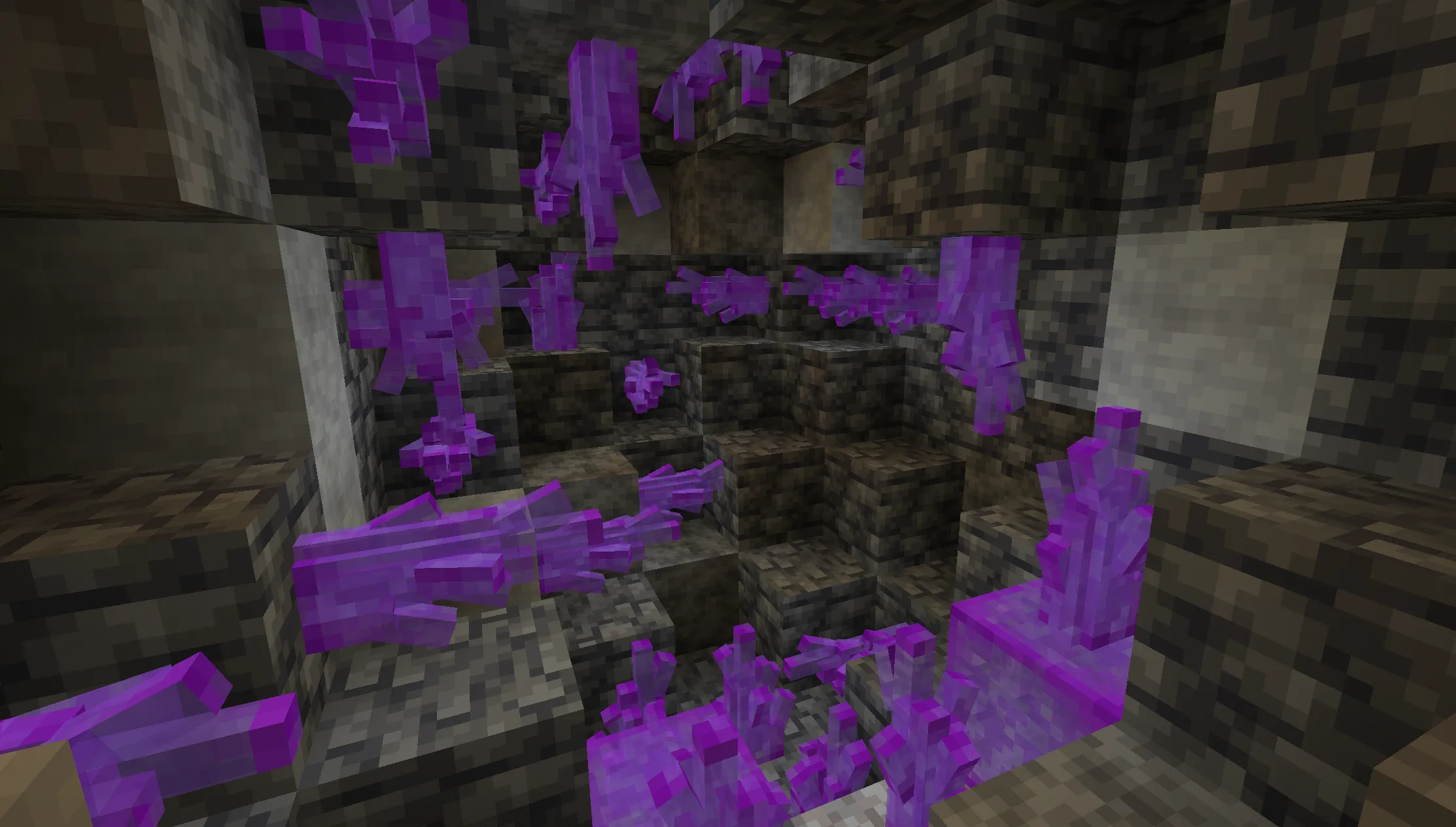 Dark Energon crystals underground
