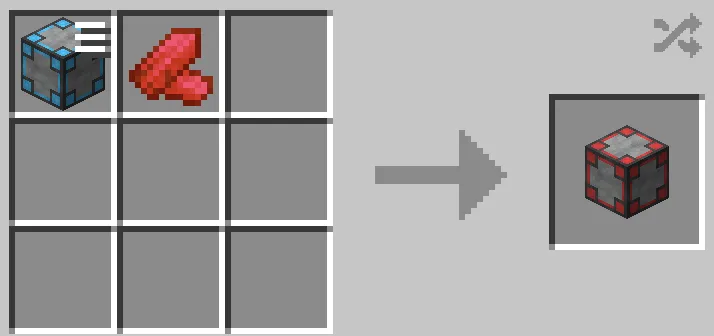 Crafting recipe for Red Energon, Dark Energon and Tox-En Lights