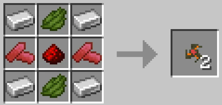 Crafting recipe for Skyquake's Bomb