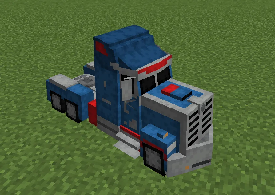 Ultra Magnus in vehicle mode
