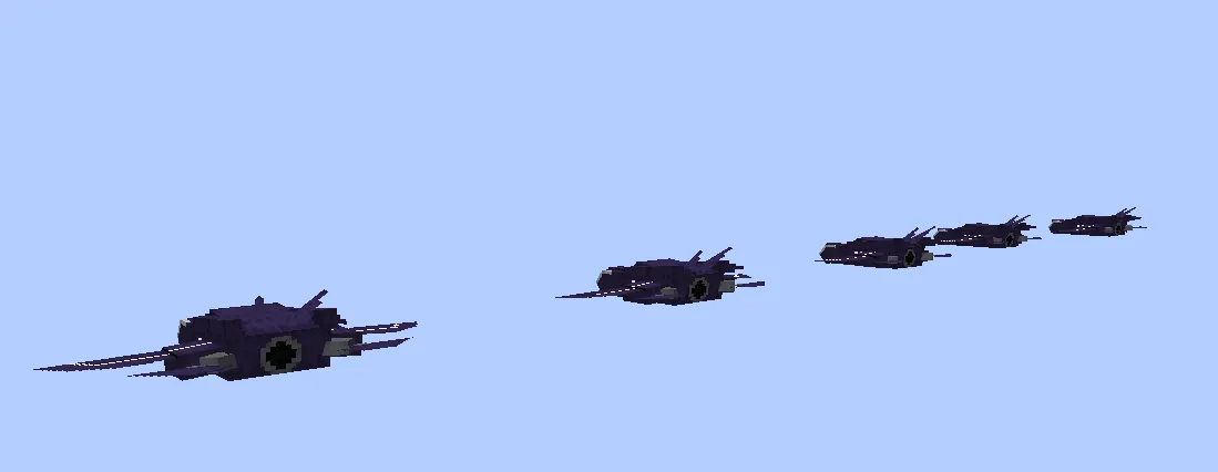 A Vehicon patrol on the move